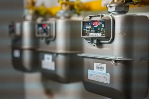 Un medidor de gas natural para tu negocio o vivienda que mide exactamente el volumen total del consumo de gas natural.