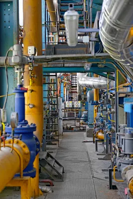Fotografía de una Industria que trabaja con seguridad gracias a la Protección Civil y gas con ayuda de Gassec